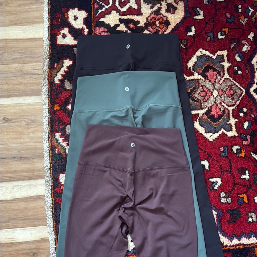 Lululemon High-Waisted Leggings Set